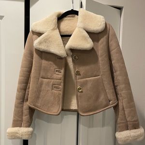 Matterhorn Suede Coat (Cropped)